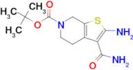 2-AMINO-6-BOC-3-CARBAMOYL-4,5-DIHYDROTHIENO[2,3-C]PYRIDINE