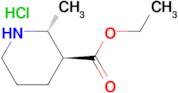 TRANS-ETHYL 2-METHYLPIPERIDINE-3-CARBOXYLATE HYDROCHLORIDE