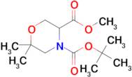 METHYL 4-BOC-2,2-DIMETHYL-MORPHOLINE-5-CARBOXYLATE