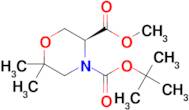 METHYL (S)-4-BOC-6,6-DIMETHYL-MORPHOLINE-3-CARBOXYLATE