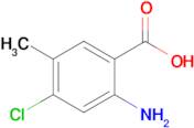 2-AMINO-4-CHLORO-5-METHYLBENZOIC ACID