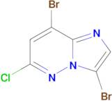 3,8-DIBROMO-6-CHLOROIMIDAZO[1,2-B]PYRIDAZINE