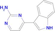 2-AMINO-4-(3-INDOLYL)PYRIMIDINE
