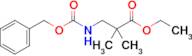 ETHYL N-CBZ-3-AMINO-2,2-DIMETHYLPROPANOATE