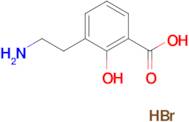 3-(2-AMINOETHYL)-2-HYDROXYBENZOIC ACID HYDROBROMIDE