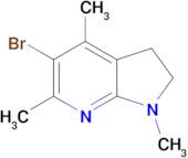 5-Bromo-1,4,6-trimethyl-2,3-dihydro-1H-pyrrolo[2,3-b]pyridine