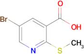 5-BROMO-2-(METHYLTHIO)NICOTINIC ACID