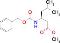 (S)-METHYL 3-(CBZ-AMINO)-5-METHYLHEXANOATE