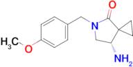 (S)-7-AMINO-5-(4-METHOXYBENZYL)-5-AZASPIRO[2.4]HEPTAN-4-ONE