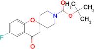 1'-BOC-6-FLUORO-4-OXOSPIRO[CHROMAN-2,4'-PIPERIDINE]