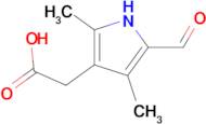 2-(5-FORMYL-2,4-DIMETHYL-1H-PYRROL-3-YL)ACETIC ACID