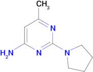 6-METHYL-2-(PYRROLIDIN-1-YL)PYRIMIDIN-4-AMINE