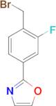 2-(4-(BROMOMETHYL)-3-FLUOROPHENYL)OXAZOLE