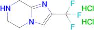 2-(TRIFLUOROMETHYL)-5,6,7,8-TETRAHYDROIMIDAZO[1,2-A]PYRAZINE 2HCL