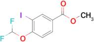 METHYL 4-(DIFLUOROMETHOXY)-3-IODOBENZOATE