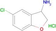 5-CHLORO-2,3-DIHYDROBENZOFURAN-3-AMINE HCL