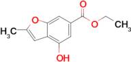 ETHYL 4-HYDROXY-2-METHYLBENZOFURAN-6-CARBOXYLATE