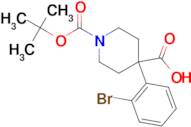 N-BOC-4-(2-BROMOPHENYL)-PIPERIDINE-4-CARBOXYLIC ACID