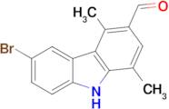 6-BROMO-1,4-DIMETHYL-9H-CARBAZOLE-3-CARBALDEHYDE