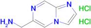 Imidazo[1,2-a]pyrazin-6-ylmethanamine dihydrochloride