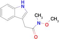 2-(1H-INDOL-3-YL)-N-METHOXY-N-METHYLACETAMIDE