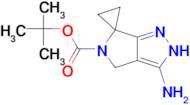 TERT-BUTYL 3'-AMINO-1'H-SPIRO[CYCLOPROPANE-1,6'-PYRROLO[3,4-C]PYRAZOLE]-5'(4'H)-CARBOXYLATE