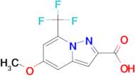 5-METHOXY-7-(TRIFLUOROMETHYL)PYRAZOLO[1,5-A]PYRIDINE-2-CARBOXYLIC ACID