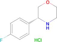 (R)-3-(4-FLUOROPHENYL)MORPHOLINE HCL