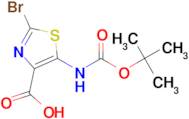 5-(BOC-AMINO)-2-BROMO-THIAZOLE-4-CARBOXYLIC ACID