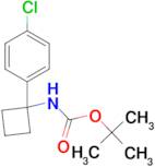 1-(BOC-AMINO)-1-(4-CHLOROPHENYL)-CYCLOBUTANE