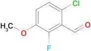 6-CHLORO-2-FLUORO-3-METHOXYBENZALDEHYDE