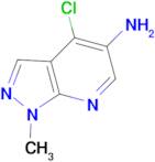 4-CHLORO-1-METHYL-1H-PYRAZOLO[3,4-B]PYRIDIN-5-AMINE