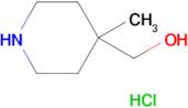 (4-METHYLPIPERIDIN-4-YL)METHANOL HCL