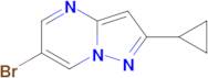 6-BROMO-2-CYCLOPROPYLPYRAZOLO[1,5-A]PYRIMIDINE