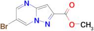 METHYL 6-BROMOPYRAZOLO[1,5-A]PYRIMIDINE-2-CARBOXYLATE