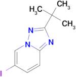 2-(TERT-BUTYL)-6-IODO-[1,2,4]TRIAZOLO[1,5-A]PYRIDINE