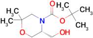 (R)-4-BOC-5-HYDROXYMETHYL-2,2-DIMETHYL-MORPHOLINE