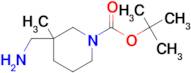 1-BOC-3-(AMINOMETHYL)-3-METHYLPIPERIDINE