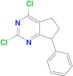 2,4-DICHLORO-7-PHENYL-6,7-DIHYDRO-5H-CYCLOPENTA[D]PYRIMIDINE