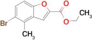 ETHYL 5-BROMO-4-METHYLBENZOFURAN-2-CARBOXYLATE