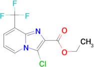 ETHYL 3-CHLORO-8-(TRIFLUOROMETHYL)IMIDAZO[1,2-A]PYRIDINE-2-CARBOXYLATE