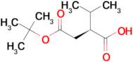 (S)-4-(tert-Butoxy)-2-isopropyl-4-oxobutanoic acid