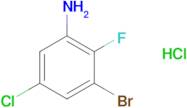 3-BROMO-5-CHLORO-2-FLUOROANILINE HCL