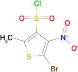 5-BROMO-2-METHYL-4-NITROTHIOPHENE-3-SULFONYL CHLORIDE