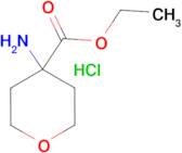ETHYL 4-AMINOTETRAHYDRO-2H-PYRAN-4-CARBOXYLATE HCL