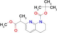 TERT-BUTYL 7-(1-METHOXY-1-OXOPROPAN-2-YL)-3,4-DIHYDRO-1,8-NAPHTHYRIDINE-1(2H)-CARBOXYLATE