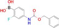 N-cbz-4-amino-2-fluorophenylboronic acid