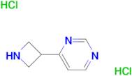 4-(AZETIDIN-3-YL)PYRIMIDINE 2HCL