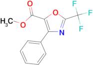 METHYL 4-PHENYL-2-(TRIFLUOROMETHYL)OXAZOLE-5-CARBOXYLATE