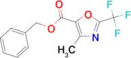 BENZYL 4-METHYL-2-(TRIFLUOROMETHYL)OXAZOLE-5-CARBOXYLATE